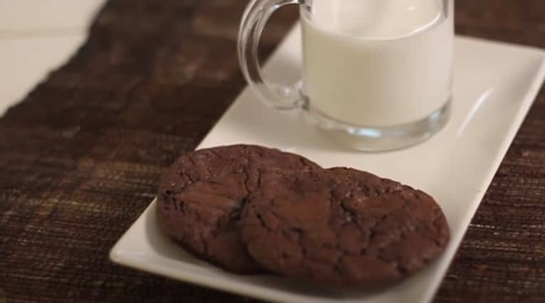 Double Chocolate Chunk Cookies