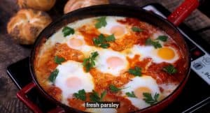 How To Make Eggs in Tomato Sauce (Shakshuka) - Recipe