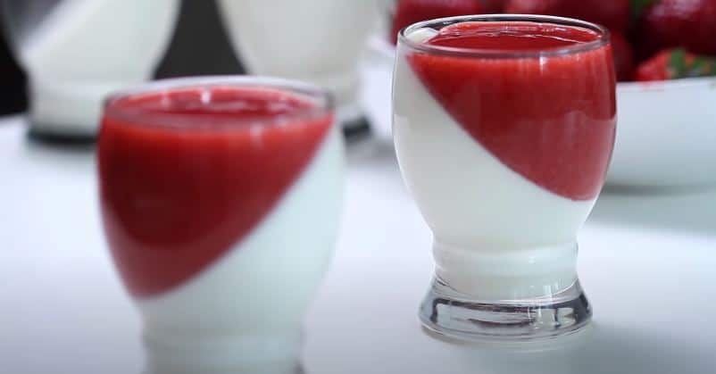 Strawberry Panna Cotta Recipe - How To Make