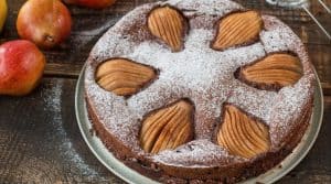 How To Make Almond Chocolate Pear Cake