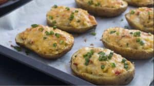 How To Make Chicken Stuffed Baked Potatoes