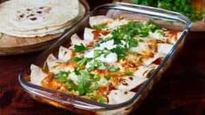 How ToMake Chicken and Bean Enchiladas