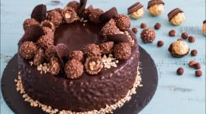 How To Make Ferrero Rocher Cake 