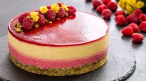 How To Make Mango Raspberry Mousse Cake