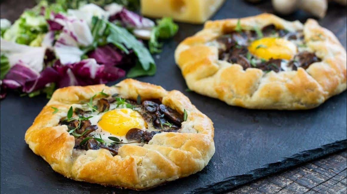 How To Make Mushroom Egg Galette