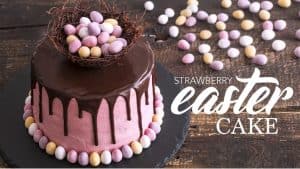 How To Make Strawberry Easter Cake