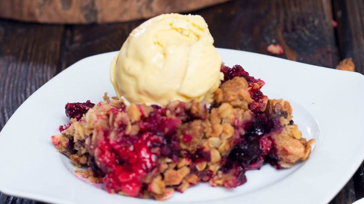 How to make Berry Crumble. Berry Crisp – recipe