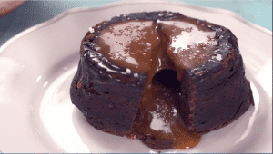 How To Make Chocolate and Salted Caramel Lava Cake