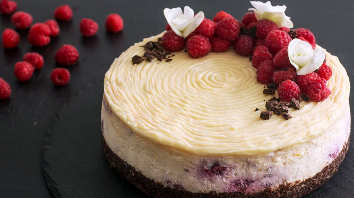 brownie raspberry cheesecake