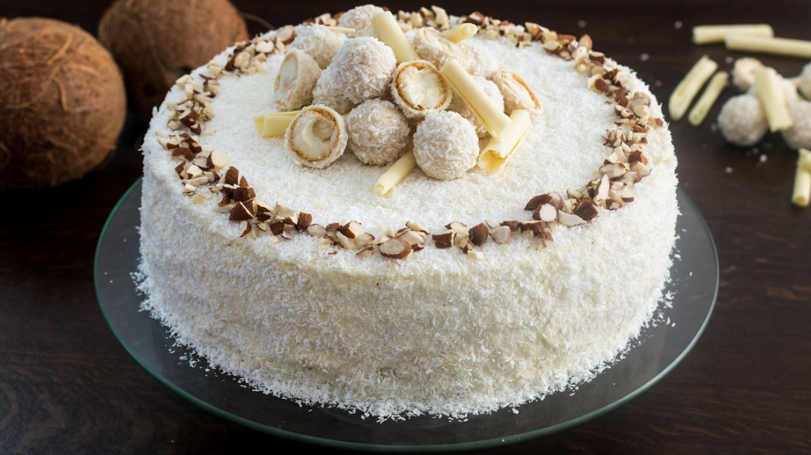 How to make Almond Coconut Cake