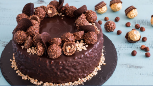 How to make Ferrero Rocher Cake 