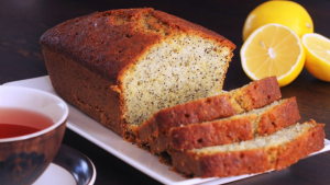 How to make Lemon Poppy Seed Pound Cake 