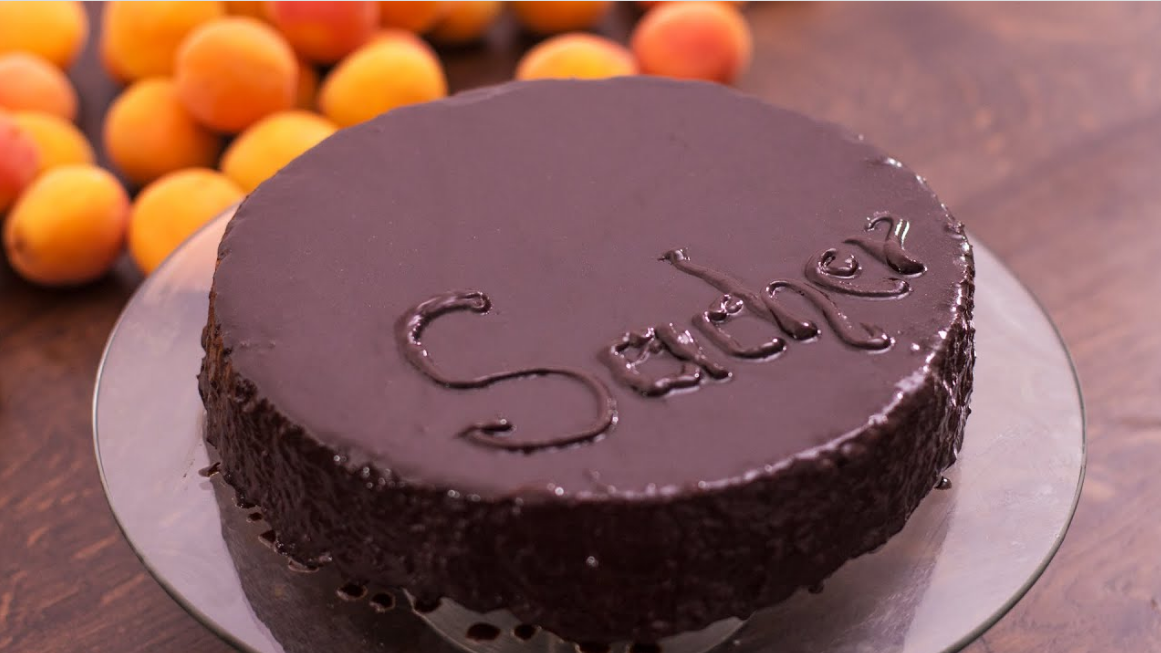 How to make Sacher Torte – Chocolate Cake with Apricot Jam Filling – Recipe