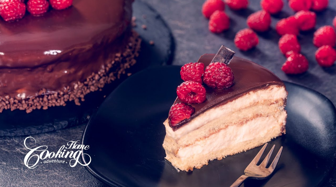 How to make Vanilla Meringue Mousse Cake