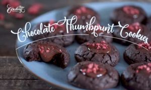 How to make Chocolate Thumbprint Cookies