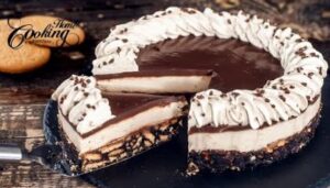 How to make No-Bake Chocolate Biscuit Mocha Mousse Cake