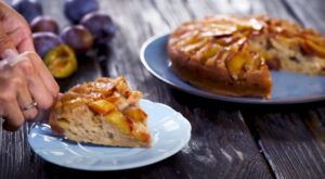 How to make Plum Upside Down Cake