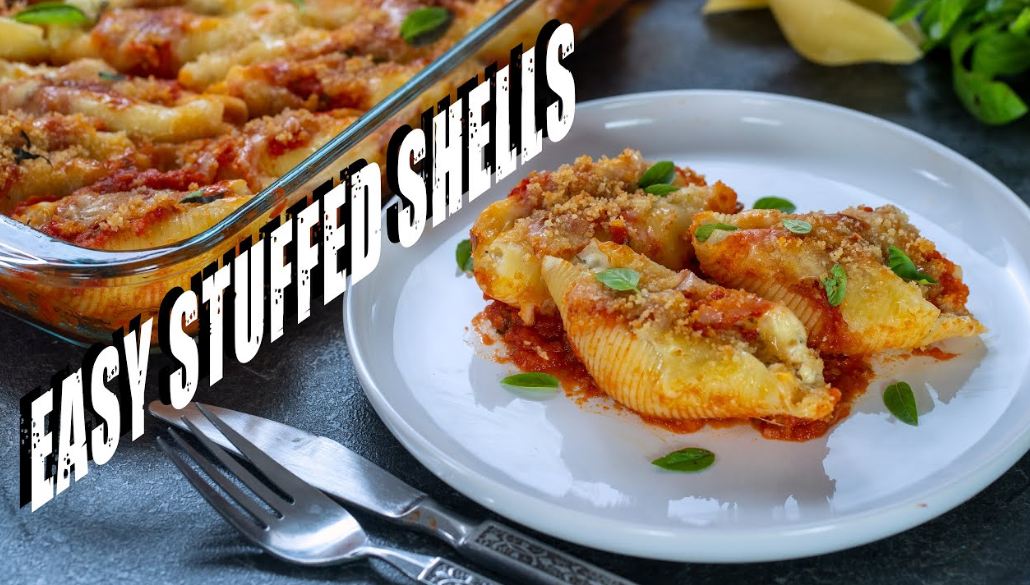 How to make stuffed snails with cheese