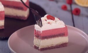 How to make Divine White Chocolate Raspberry Mousse Cake