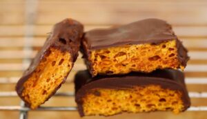 How to make Chocolate Honeycomb Candy