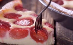 How To Make Strawberry Yogurt Clafoutis