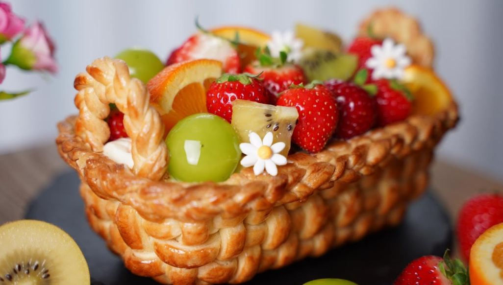 How to make Amazing Fruit Tart l Vanilla Light Cream