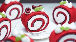 How to make Red Velvet Roll Cake