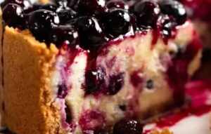 how to make Blueberry Cheesecake