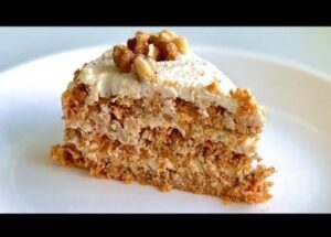 How to make carrot cake without baking