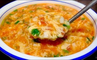 How to make tomato egg soup