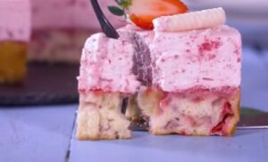 How to Make Strawberry Yogurt Mousse Cake