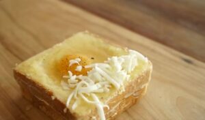 How to Make Crispy Egg Cheese Toast