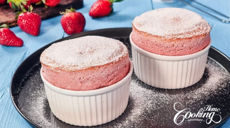 How to Make Strawberry Souffle