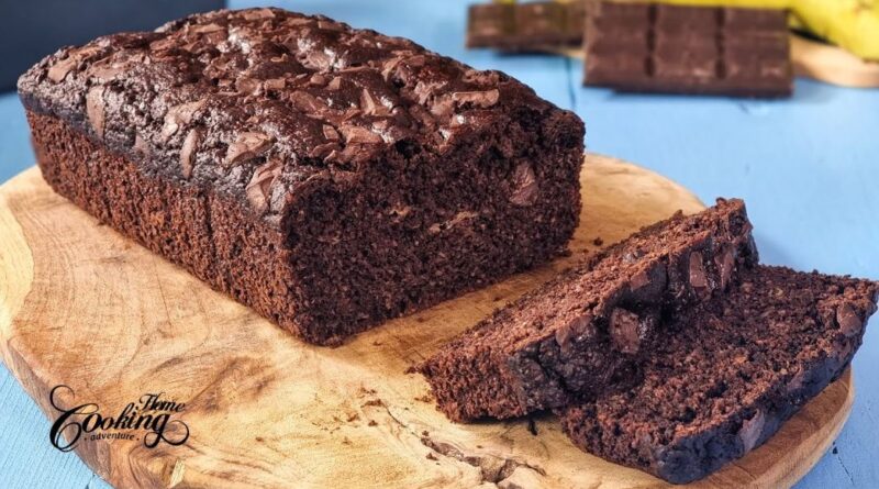 How to make chocolate banana bread