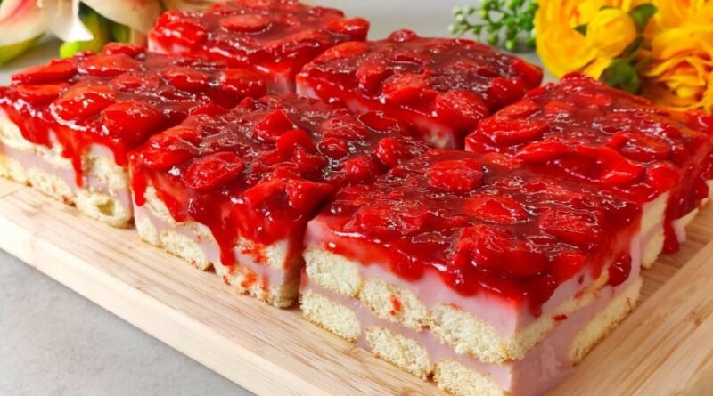 How to make strawberry cake