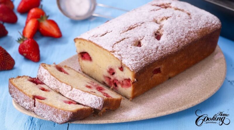 How to Make Strawberry Pound Cake