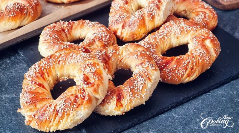 How to Make Twisted Cheese Flaky Bagels