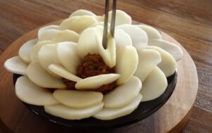 How to Make beautiful Cheese Potato Flowers