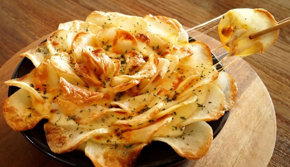 How to Make beautiful Cheese Potato Flowers