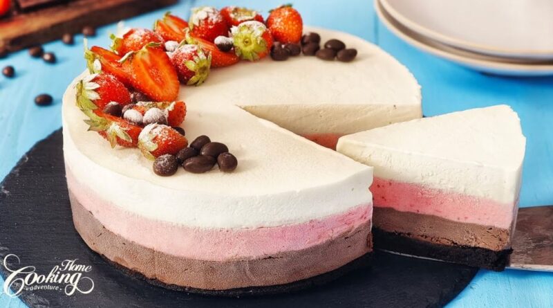 How to Make Neapolitan Ice Cream Cake